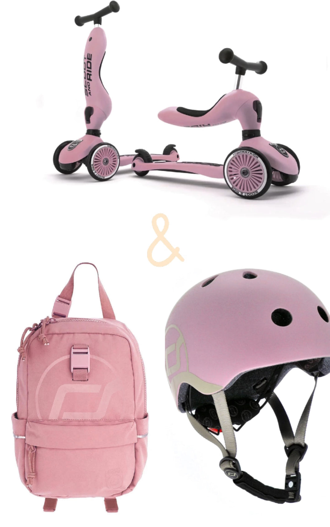 Bundle - Highwaykick 1 + helmet + bag by scoot & ride
