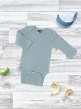 Load image into Gallery viewer, Bodysuit Baby Blue with long sleeves by MJÖLK
