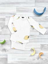 Load image into Gallery viewer, Bodysuit Lemons with long sleeves by MJÖLK
