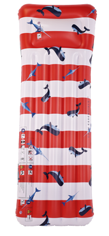 Red white Whale - Lie-On Float by Swim Essentials