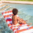 Red white Whale - Lie-On Float by Swim Essentials