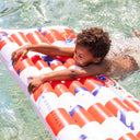 Red white Whale - Lie-On Float by Swim Essentials