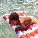Red white Whale - Lie-On Float by Swim Essentials