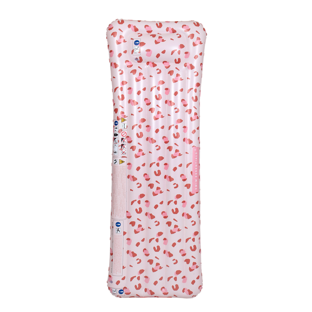 Pastel pink Leopard - Lie-On Float by Swim Essentials