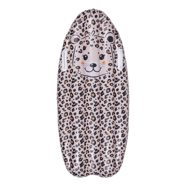 Beige Leopard - Surfboard - 120 cm by Swim Essentials