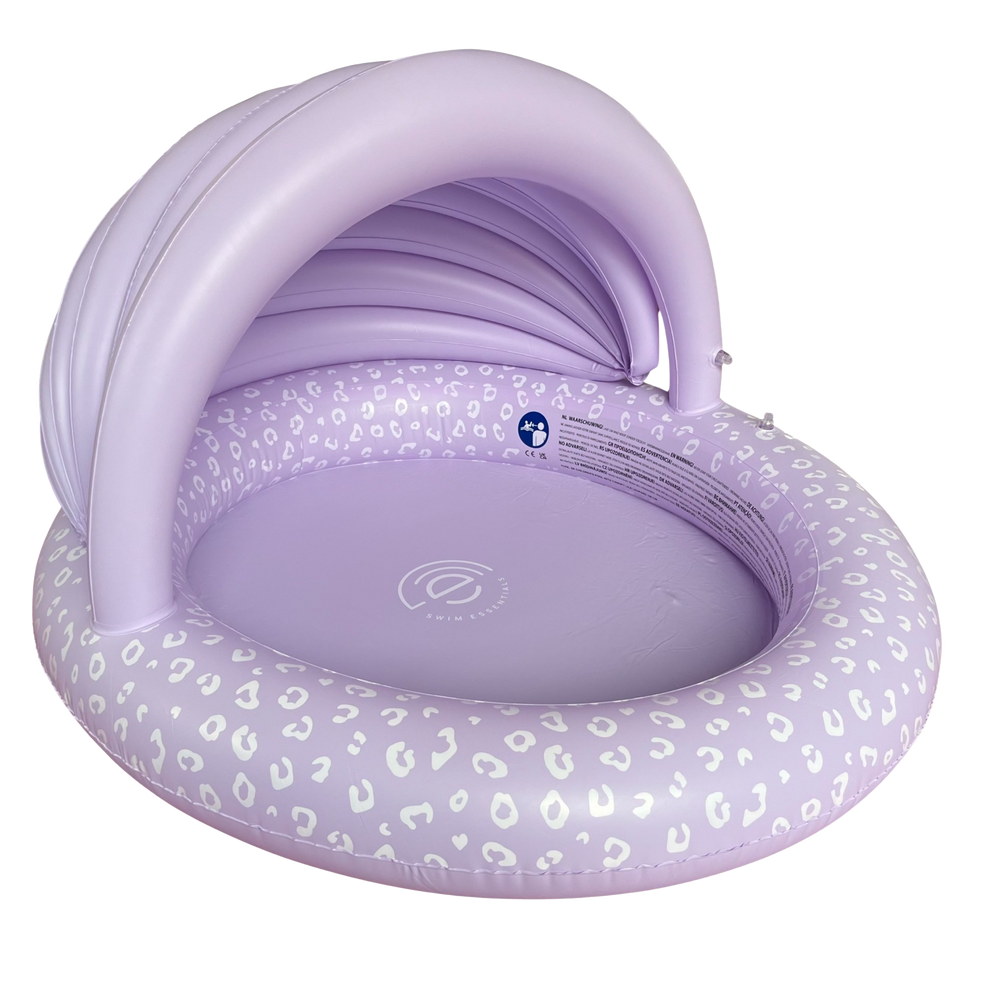 Lila Leopard - Baby Pool - 100 cm by Swim Essentials