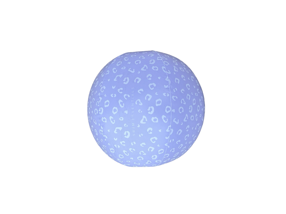Lila Leopard - Beach Ball - 51 cm by Swim Essentials
