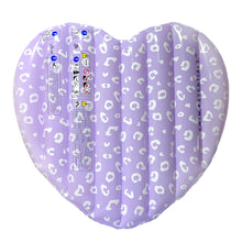 Load image into Gallery viewer, Lila Leopard Heart shape Float 150cm- By Swim Essentials
