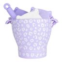 Lila Leopard Silicone set - Sand Bucket Set by Swim Essentials