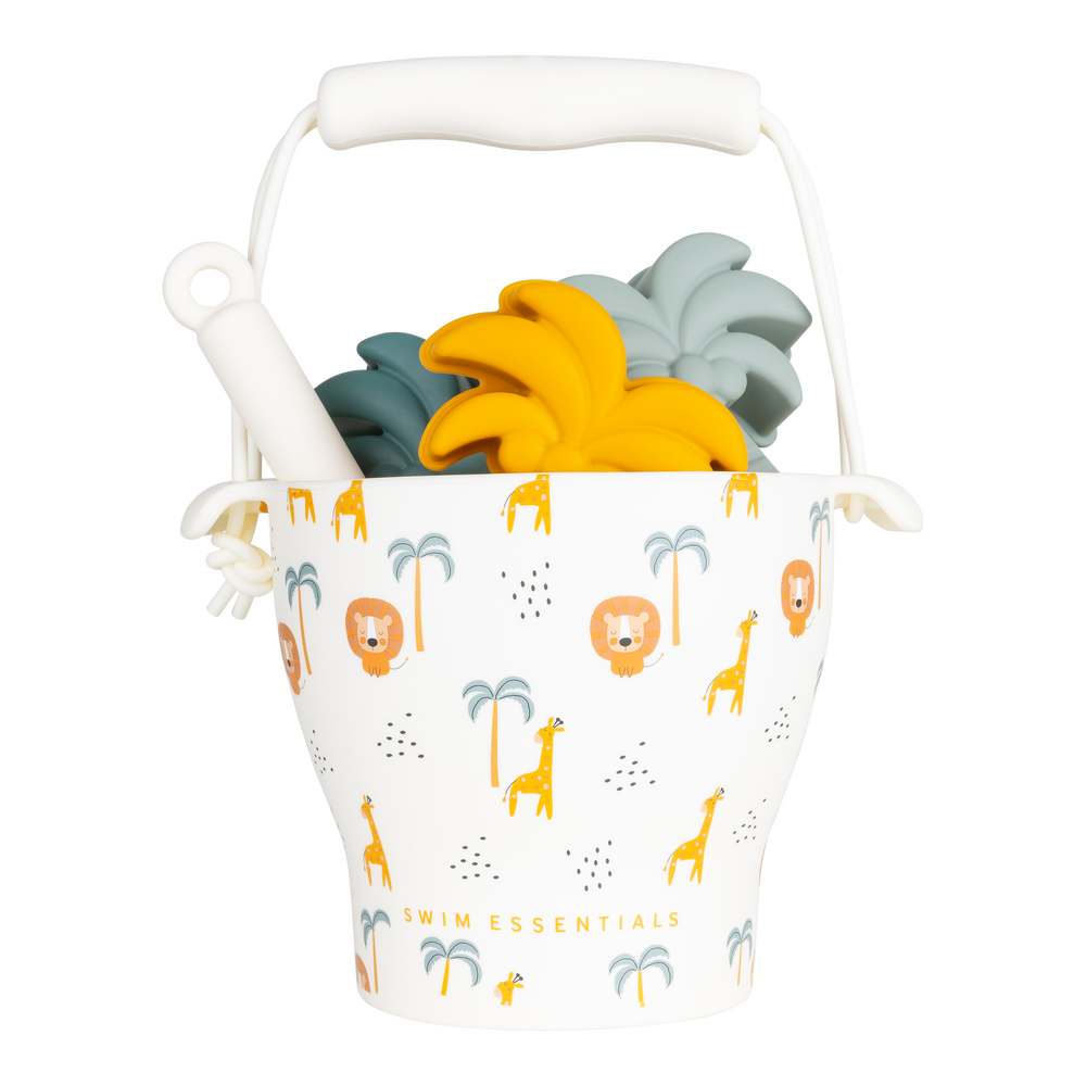 Jungle Silicone set - Sand Bucket Set by Swim Essentials