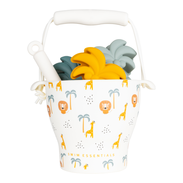 Jungle Silicone set - Sand Bucket Set by Swim Essentials