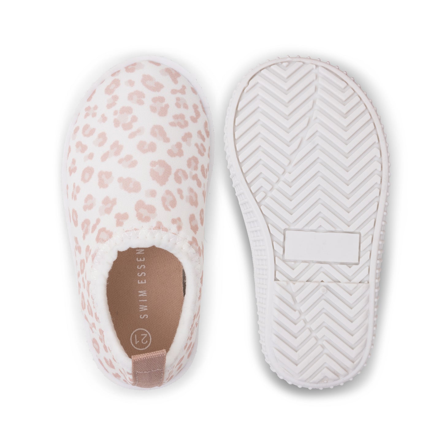 Beige Leopard watershoes by Swim Essentials