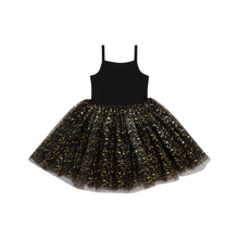 Load image into Gallery viewer, Black &amp; Gold sparkle Dress by BOB &amp; Blossom
