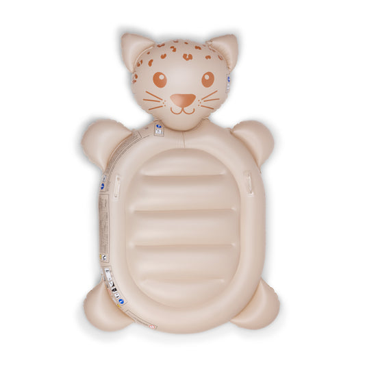 Brown Leopard Animal Lie-on Float by Swim Essentials