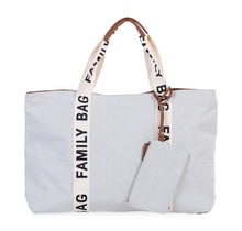 Load image into Gallery viewer, Family Bag Canvas Off White - Signature collection
