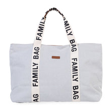 Load image into Gallery viewer, Family Bag Canvas Off White - Signature collection
