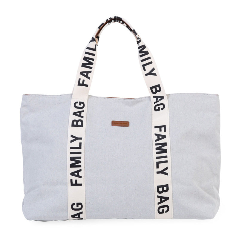 Family Bag Canvas Off White - Signature collection