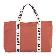 Load image into Gallery viewer, Family Bag Canvas Terracota - Signature collection
