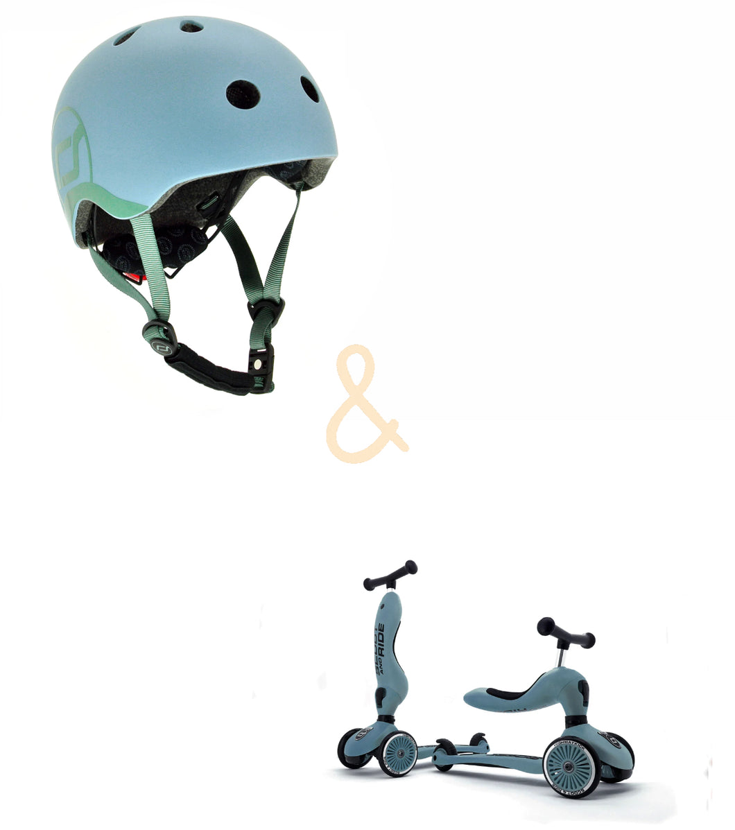 Bundle - Highwaykick 1 + Helmet by Scoot & Ride