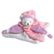 Load image into Gallery viewer, Comforter bear pink 24 cm by Doudou et Compagnie
