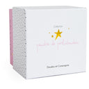 Star bunny comforting toy 10 cm pink by Doudou et Compagnie