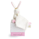 Star bunny comforting toy 10 cm pink by Doudou et Compagnie
