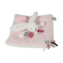 HAPPY BLUSH bunny comforter 25 cm pink by Doudou et Compagnie