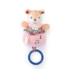 Load image into Gallery viewer, Bohemian collection- Baby deer musical toy  20 cmby Doudou et Compagnie
