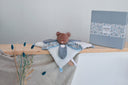 Bohemian collection - Bear comforter  24 cm by Doudou et Compagnie