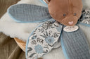 Bohemian collection - Bear comforter  24 cm by Doudou et Compagnie