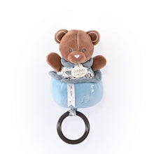 Load image into Gallery viewer, Bohemian collection - Bear musical toy  20 cm by Doudou et Compagnie
