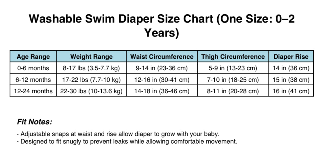 Roamer swim diaper Swim Essentials