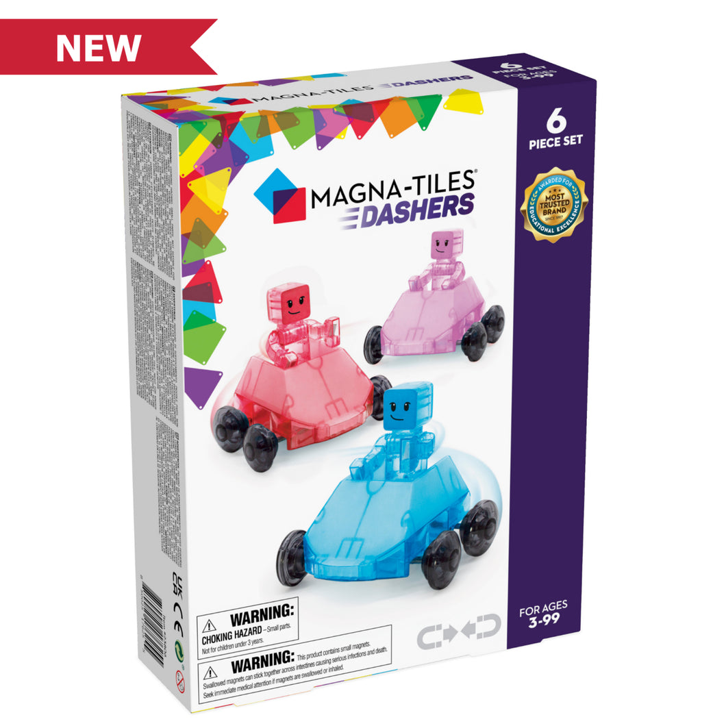Dashers 6-Piece Set by Magna-tiles