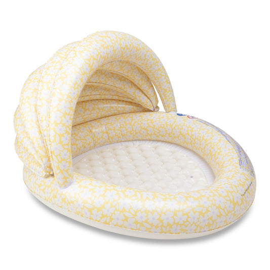 Florish Yellow Canopy Children's Pool - Inflatable Bottom By Swim Essentials