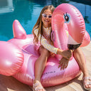 Rose Gold Flamingo - Ride-On Float - 150 cm by Swim Essentials