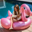 Rose Gold Flamingo - Ride-On Float - 150 cm by Swim Essentials