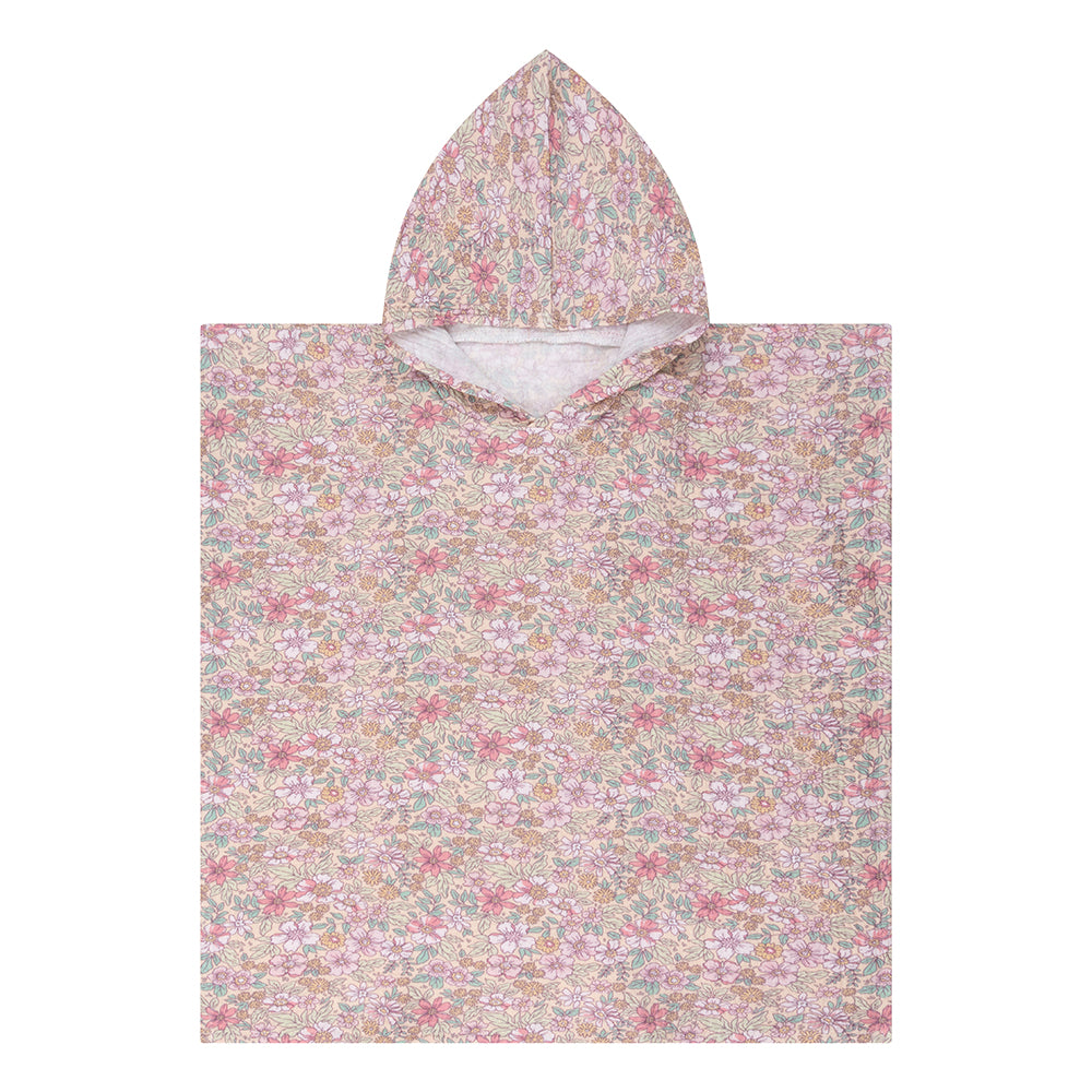 Blossom Print  Luxe Poncho 52 x 52 cm - Hydrophilic Cloth by Swim Essentials