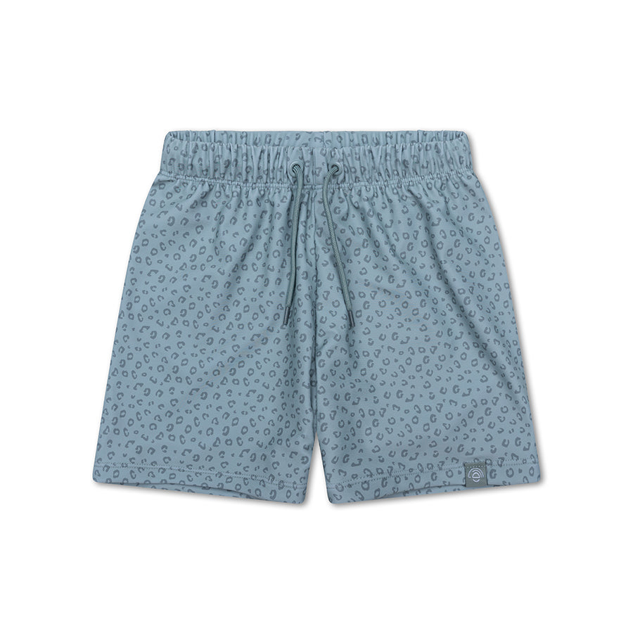 Green Leopard Swim Shorts by Swim Essentials