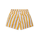Yellow Striped - Swim Shorts by Swim Essentials