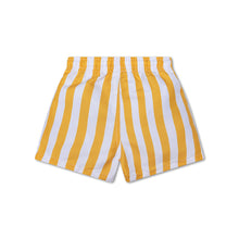 Load image into Gallery viewer, Yellow Striped Swim Shorts by Swim Essentials
