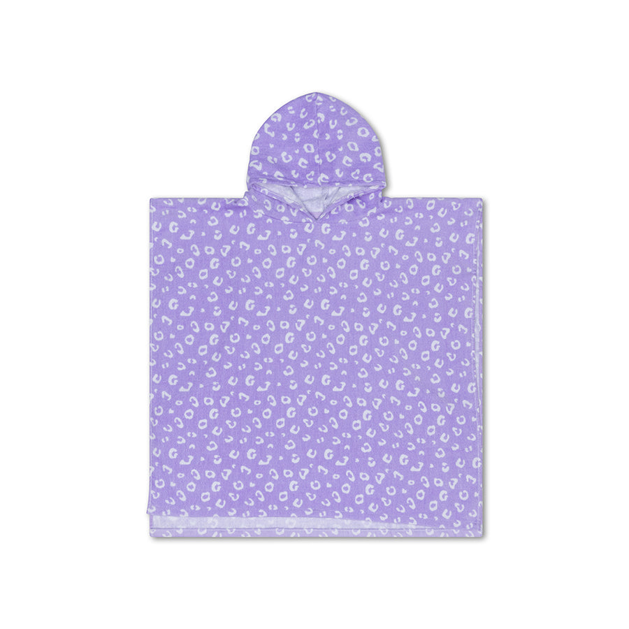 Lila Leopard - Poncho by Swim Essentials