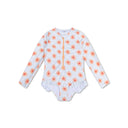 Flower Hearts - Swimsuit Girls Long Sleeves by Swim Essentials