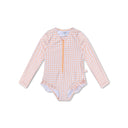 Apricot Orange - Swimsuit Girls Long Sleeves by Swim Essentials