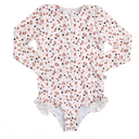 Khaki leopard - Swimsuit Girls Long Sleeves by Swim Essentials