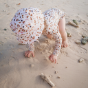 Khaki leopard - Swimsuit Girls Long Sleeves by Swim Essentials