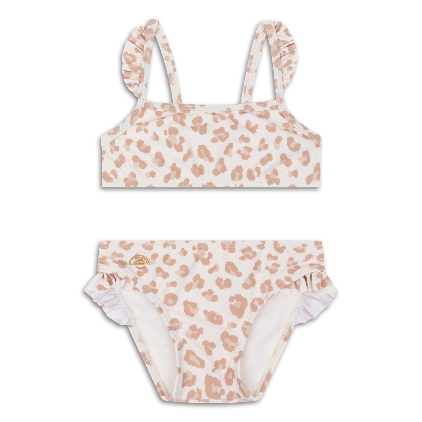 Beige Leopard Bikini swimsuit by Swim Essentials