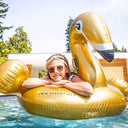 Gold Swan - Ride-On Float - 150 cm by Swim Essentials