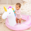 Transparant Unicorn - Swim Ring - 104 cm by Swim Essentials