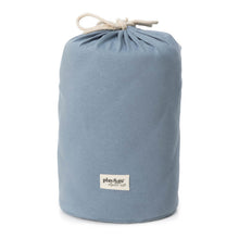 Load image into Gallery viewer, Organic Soft Baby Play Mat and Storage Bag – Dusty Blue by Play and Go
