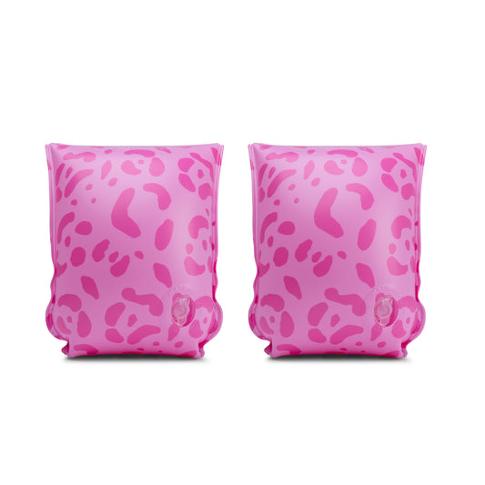 Neon Leopard Swimming Armbands 2-6 years By Swim Essentials